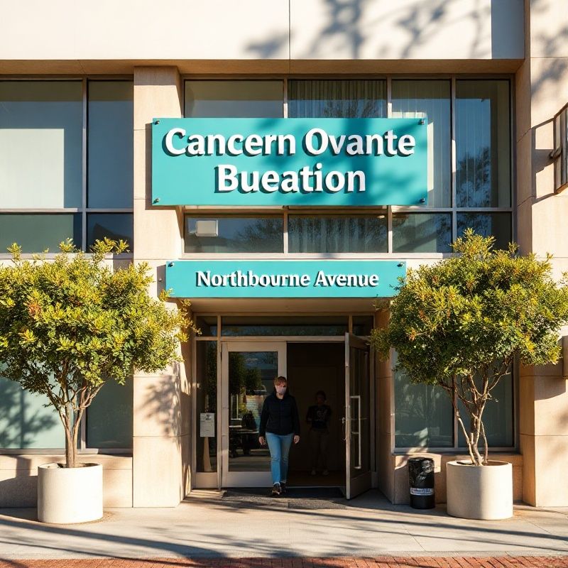 Exterior of Melbournehub's Northbourne Avenue building entrance with teal signage